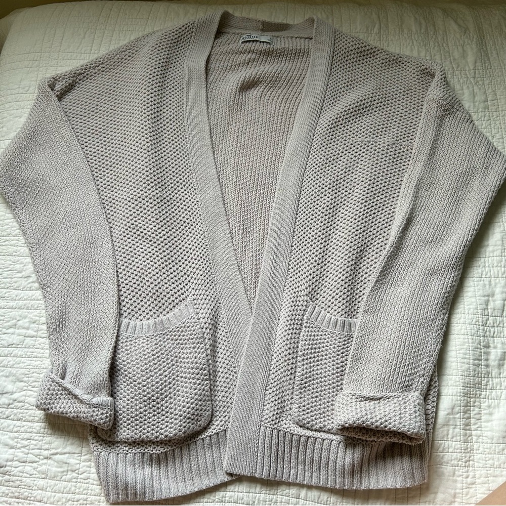 Cream color cardigan